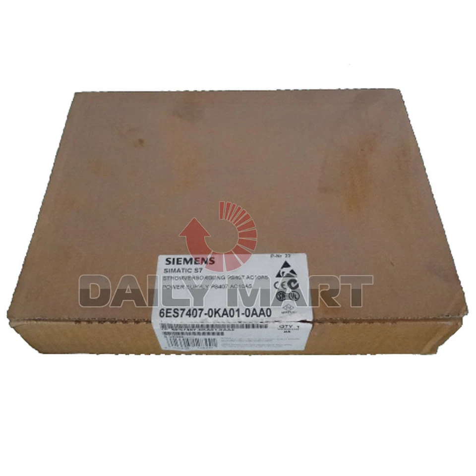 Nueva fuente de alimentación Siemens PLC 6ES7407-0KA01-0AA0 SIMATIC S7-400 10AMP 120/230VAC Foto 4 de 4