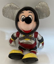 Disney Company Mickey Mouse Astronaut Space Suit 8" Mini Bean Bag Plush