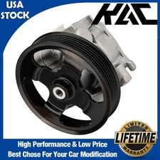 Power Steering Pump w/ Pulley For 2003-2005 2006 2007 2008 Mazda 6 2.3L 21-5391