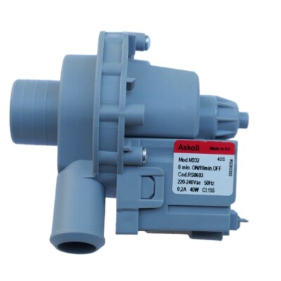ASKOLL M332 Ablaufpumpe Ausgang:22mm Eingang:30mm Frequenz:50Hz Leistung:30W