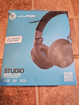 JLab Audio JBuddies Studio Wireless On Ear Headphones USB Black 