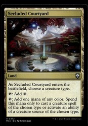Secluded Courtyard (372/835) - Commander: Modern Horizons 3