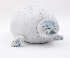 White Cute Seal Pillow 12 Inch Stuffed Animal Plush Toys Toddler Doll Kids Gifts