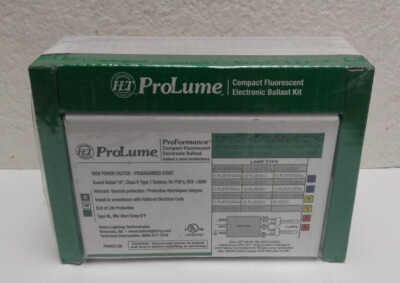 Halco ProLume ILT Fluorescent Ballast EP2CFR2PS/MV/DC/K #52108 FAST SHIP