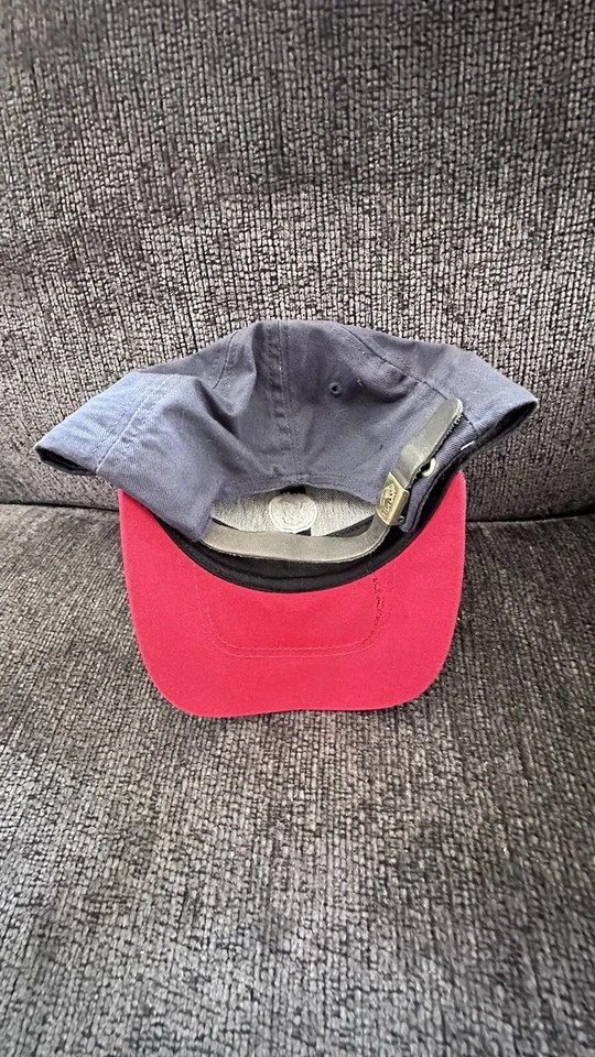 Smith & Wesson Azul Marino Blanco Rojo Sombrero Snapback Bordado Logo Gorra Foto 4 de 4