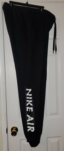 Men Nike Air Loose Fit Joggers Black 