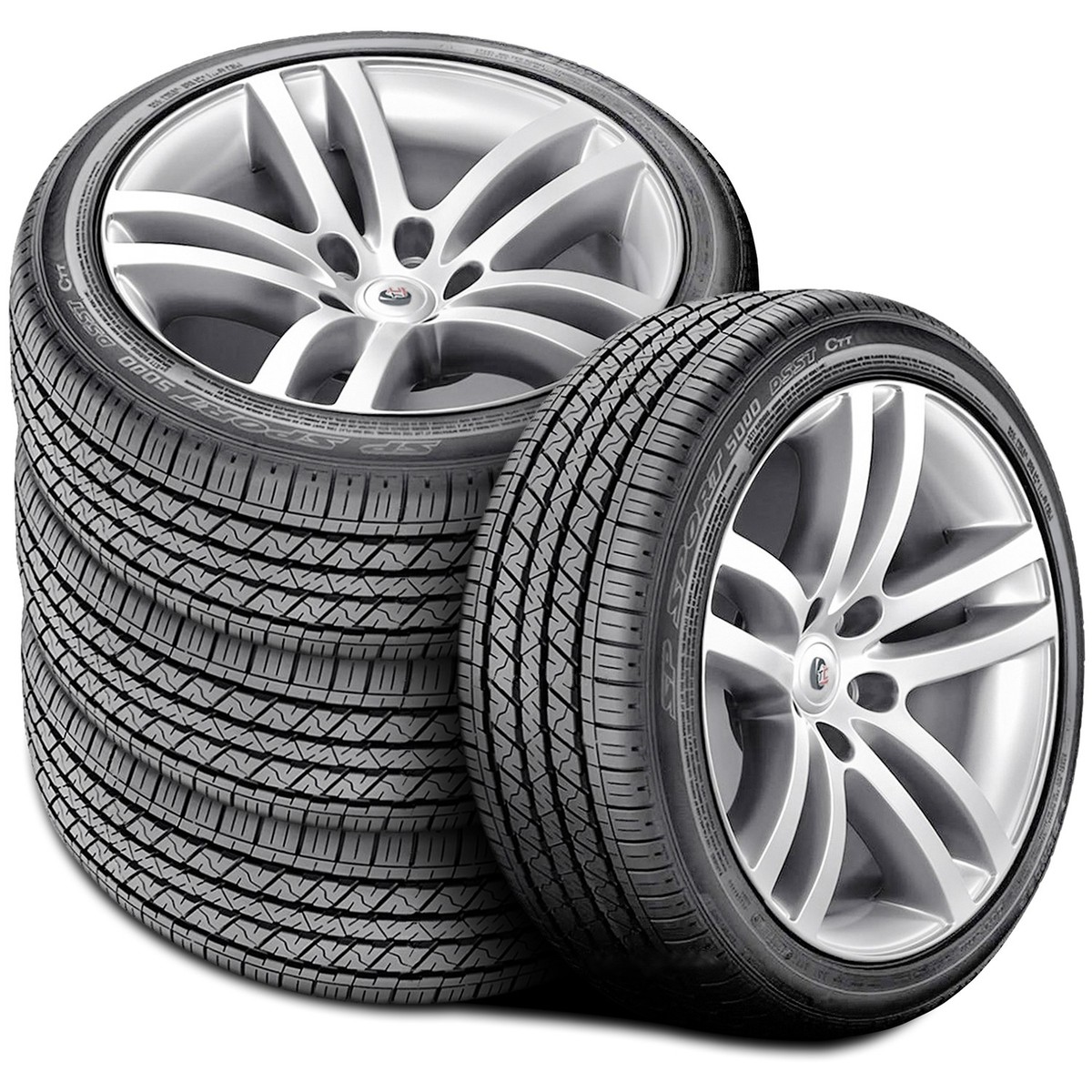 4 Tires Dunlop SP Sport 5000 DSST CTT (OE) 245/40R19 94V A/S 