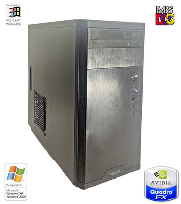 NEW* Athlon 64 X2 5600+ Nvidia Windows 98 XP DOS Multiboot Retro PC w/ 50 Games!