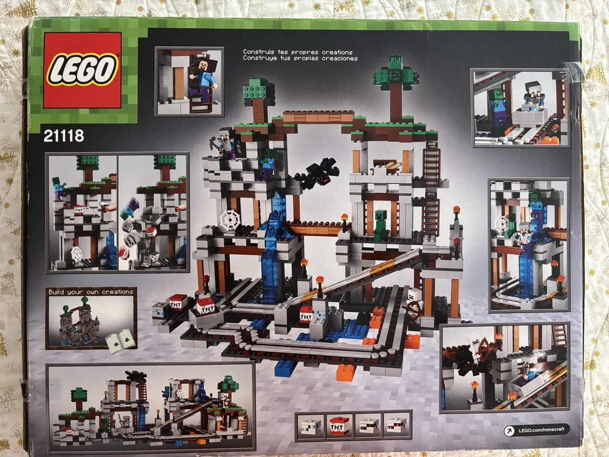 LEGO Minecraft: The Mine (21118) for sale online | eBay LEGO Minecraft: The Mine (21118) for sale online | eBay