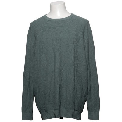 Springfield, Strickpullover, Größe: 3XL, Grün, Baumwolle, Einfarbig, Herren #Uc9
