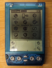 Handspring Visor Deluxe Translucent Blue  Backup Module v1.0  NO STYLUS 