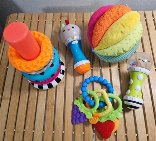 Lot of  5 High Quality Developmental Toys for Toddlers  6-18months