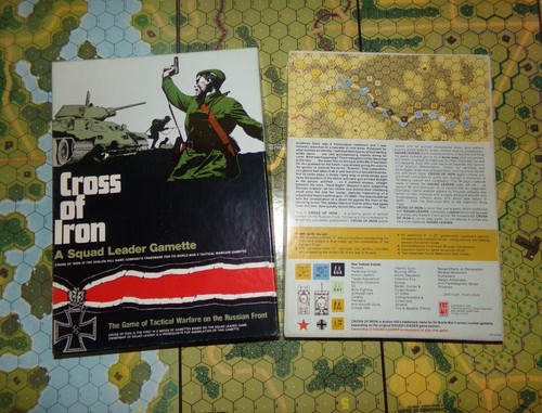 Squad Leader, Cross of Iron, Crescendo of Doom Unpunched Complete Avalon Hill - Picture 10 of 24