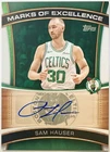 Sam Hauser 2025-26 Topps Marks Of Excellence Auto Autograph Boston Celtics 🔥