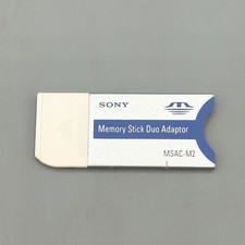 Genuine Sony Memory Stick Duo Adapter MSAC-M2 OEM Tested