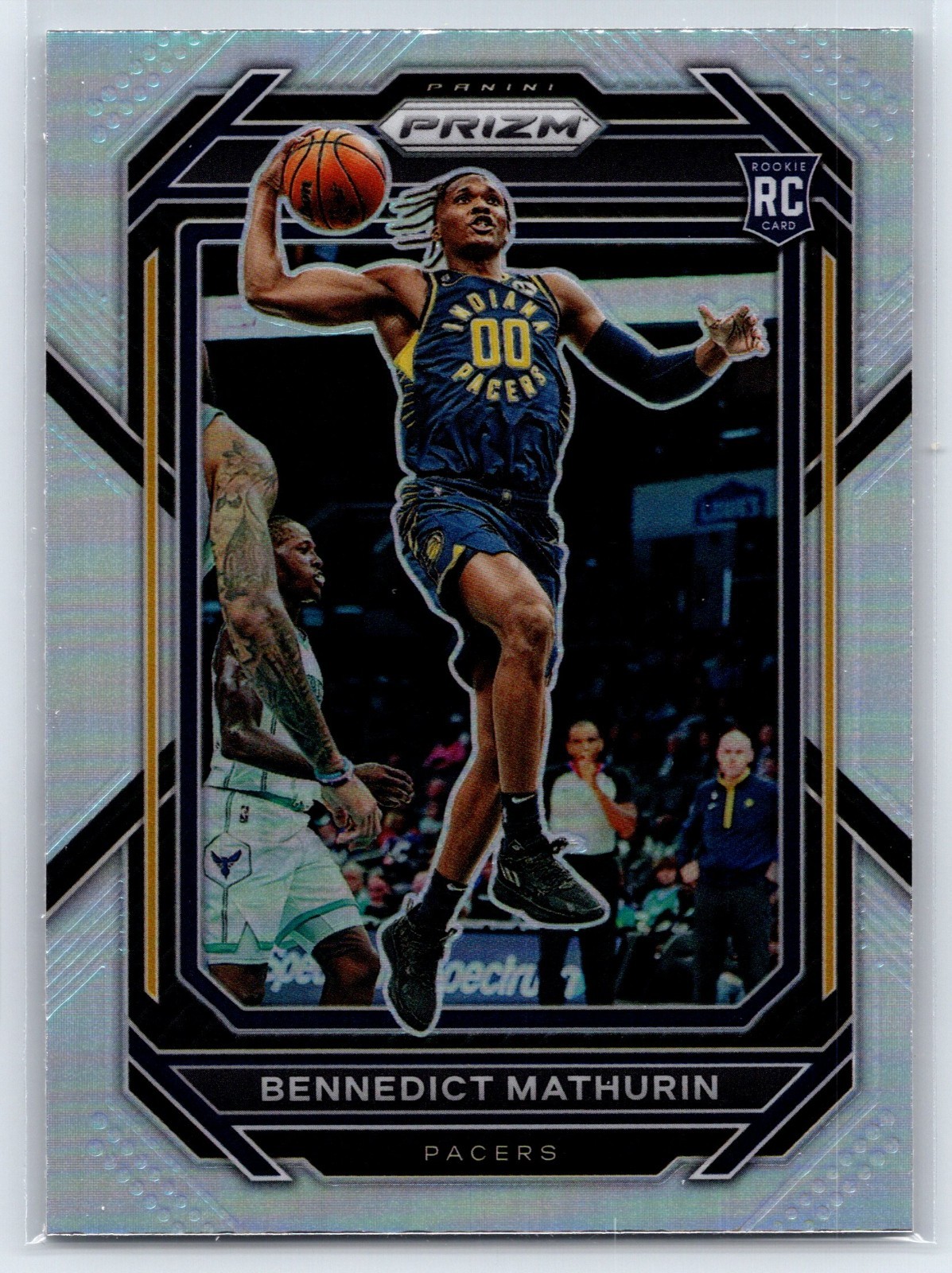 2022-23 Benedict Mathurin Panini Prizm Silver Prizm Rookie #254 Indiana Pacers