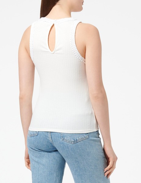 Vila Vibabia Top O-Neck S/L, GrößE M, Schwarz, 100% Baumwolle, Modell-Nr. 12345-image