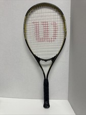 Wilson Fusion XL V-Matrix Tennis Racquet  Black/Yellow