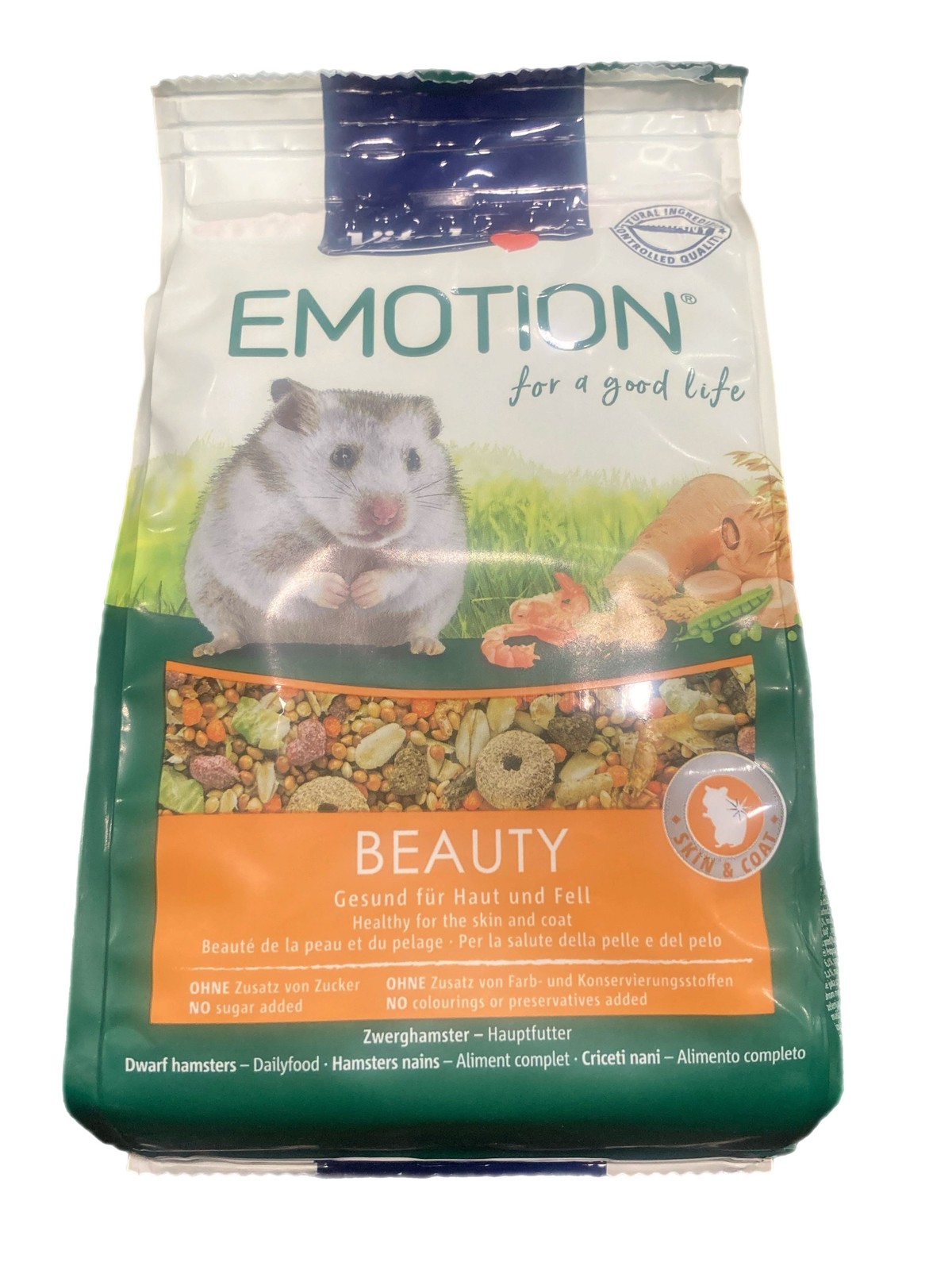 62637 VITAKRAFT EMOTION BEAUTY SELECTION ALL AGES MANGIME PER CRICETI GR. 300