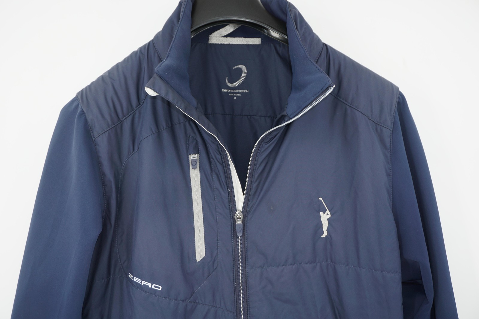 Zero Restriction Primaloft Jacket Blue Full Zip G… - image 2