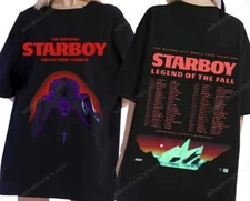 The Weeknd Starboy Legend Of The Fall Tour T-shirts