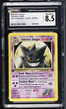 CGC 8.5 Sabrina's Gengar 29/132 Gym Challenge 1st Edition Pokemon Card