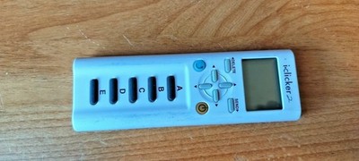 iClicker 2, Student Remote Classroom Response Control Multiple Choice **TESTED**