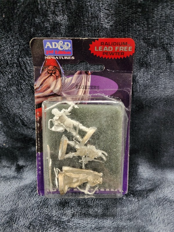 Ral Partha 11 series AD&D 2nd ed. Dungeons & Dragons Fighters minis RARE