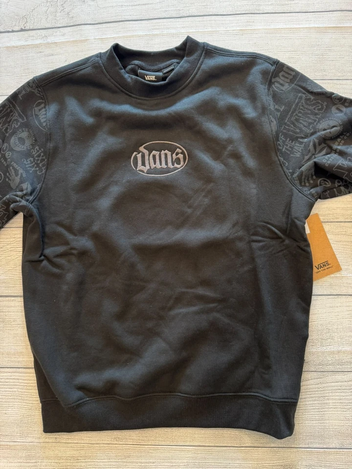 Vans Sweatshirt Kids Youth Boys M 10-12 New Mixed Lot Crew Black Skate Pullover - Image 3 of 4