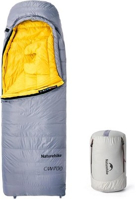 Naturehike 0 Degree Ultralight Down Sleeping Bag for Adults, 650 Fill Power, Bac
