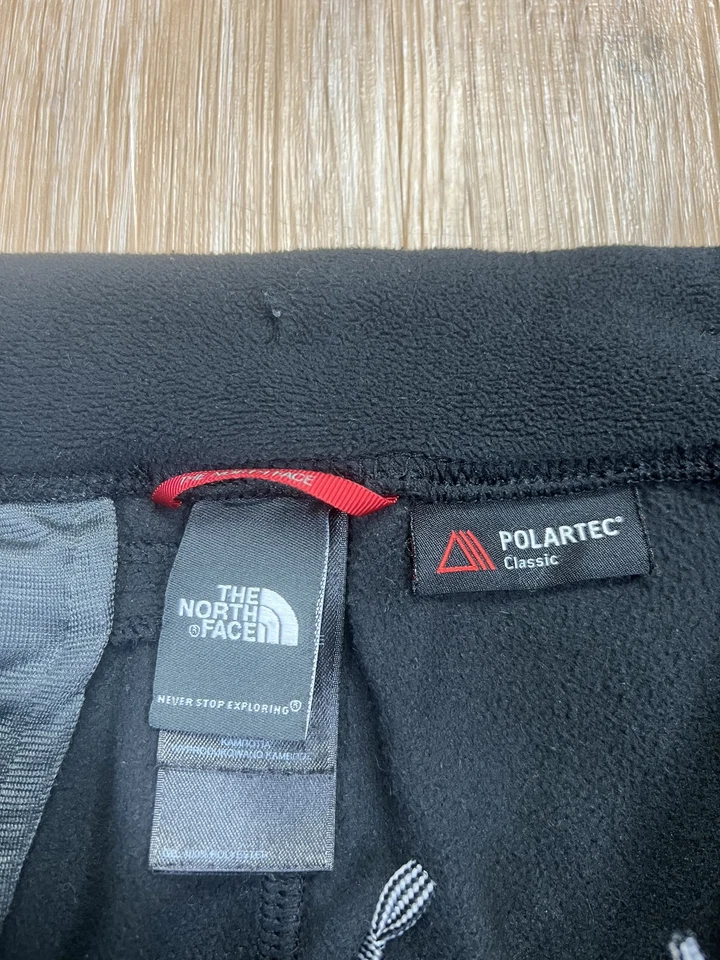 North Face Pants Womens XS Black Polartec Classic Fleece Lounge Outdoor Hiking - Image 4 of 4