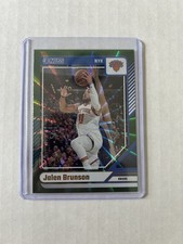 2024-25 Donruss Holo Green Laser Jalen Brunson New York Knicks #128