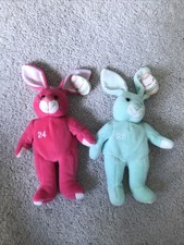 1999 Ken Griffey Jr.  Sammy Sosa Plush Easter Bunny Lot
