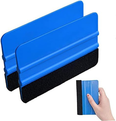 Set di 12 raschietti in plastica e fibra di carbonio, antigraffio, per spazi ristretti, multiuso