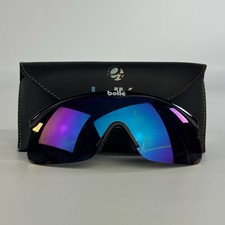 Vintage Bolle Edge II Sunglasses 13 Made in France w/ Temples RX Adapter