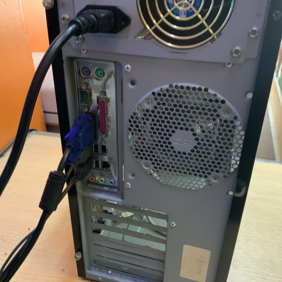 CARRERa SSC ATX Mid Tower PC Case (black)- ATHLON 64 3000 1GB 160Hdd Win7, - Image 4 of 4