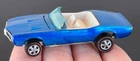 Vintage Hot Wheels Redline 1968 PINNACLE BLUE Custom Firebird HK - NEAR FLAWLESS
