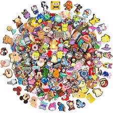 40Pcs Non-Repeat Cartoon Silicone Focal Beads for Pens, Small, 40pcs Random