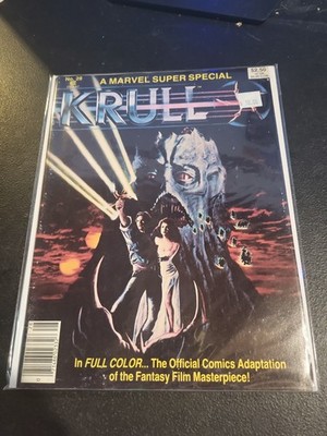 1983 KRULL MARVEL SUPER SPECIAL #28  MAGAZINE Solid Midgrade 