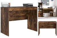 Schreibtisch GeräUcherte Eiche Spanplatte 100X50X76 Cm