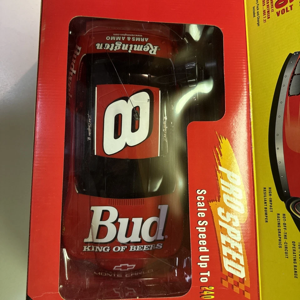 Dale Earnhardt Jr. Budweiser #8 1:6 Scale RC Race Car Shell Body Remote Control - Image 3 of 4