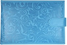 Sky Blue Photo Album, Holds 48 4x6 Photos, Brag Book, Baby, Wedding, Family