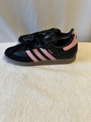 Adidas Samba Messi Black Pink Gum Soccer Shoes Mens 9.5 New In Box