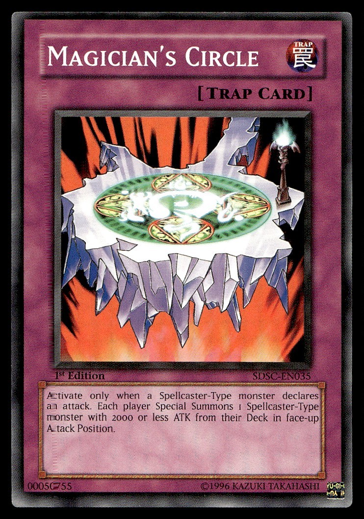 Magician's Circle - SDSC-EN035 - 1st Edition - YuGiOh | Buy 3 Get 5 Free
