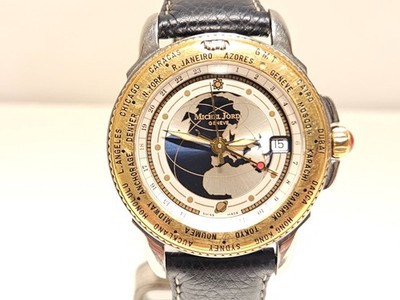 VINTAGE RARE MEN'S SWISS GMT AUTOMATIC WATCH 