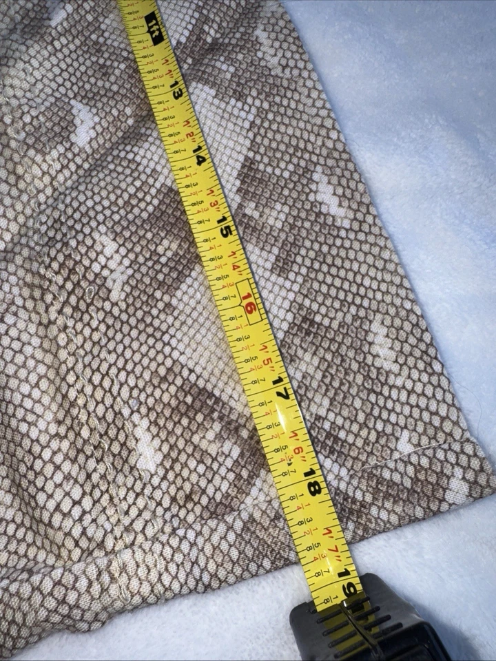 De colección Ralph Lauren Fundas de Almohada REY Pitón Estampado Serpiente Marrón Tostado Satén PAR Foto 4 de 4