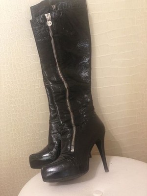 Women Nando Muzi Boots Black Leather 37 #22O1