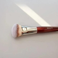BK Beauty Makeup Brush 115 Medium Contoured Foundation Brush NEW