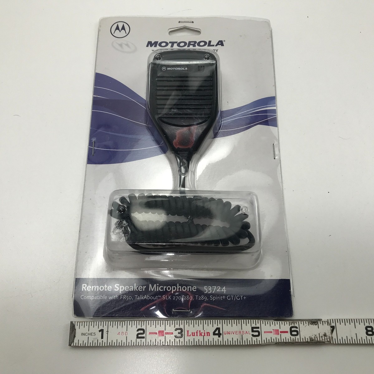 NEW Motorola 53724 Talkabout Walkie Talkie Remote Lapel Speaker