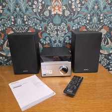 Sony CMT-SBT20B Micro Hi-Fi System DAB/CD/Bluetooth Speakers Remote Instruction